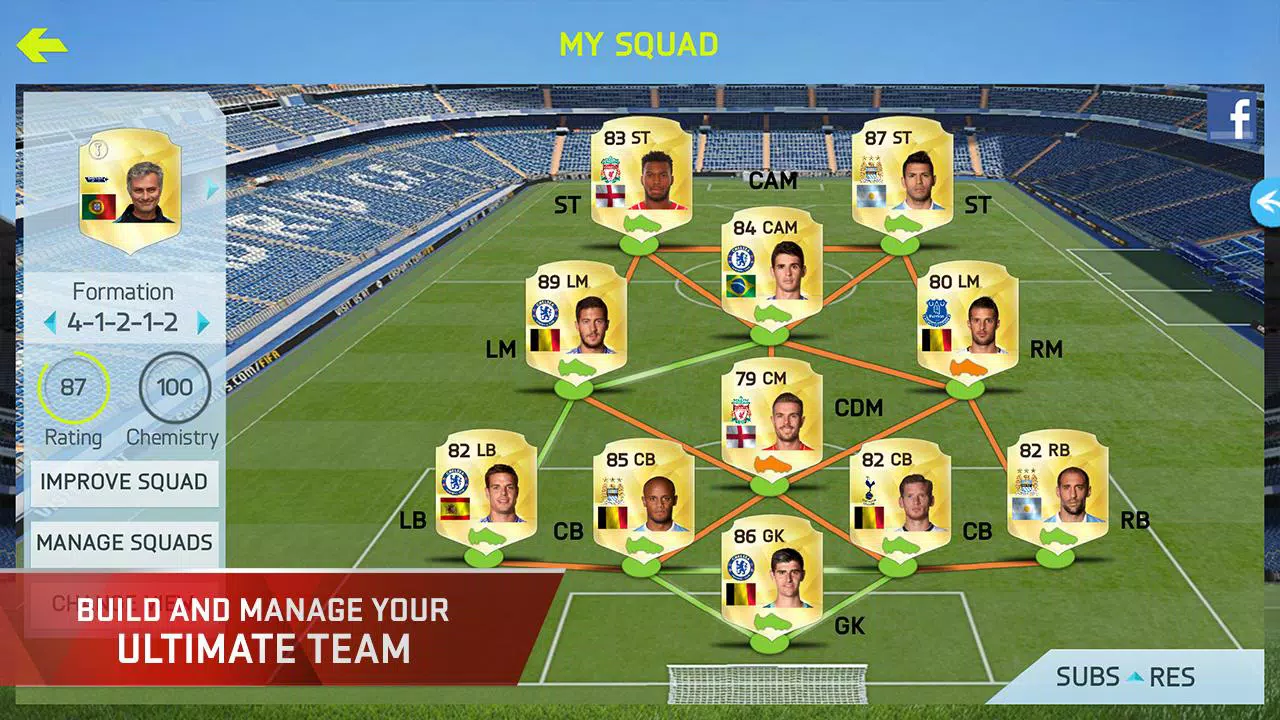 FIFA 15 Soccer Ultimate Team Screenshot1