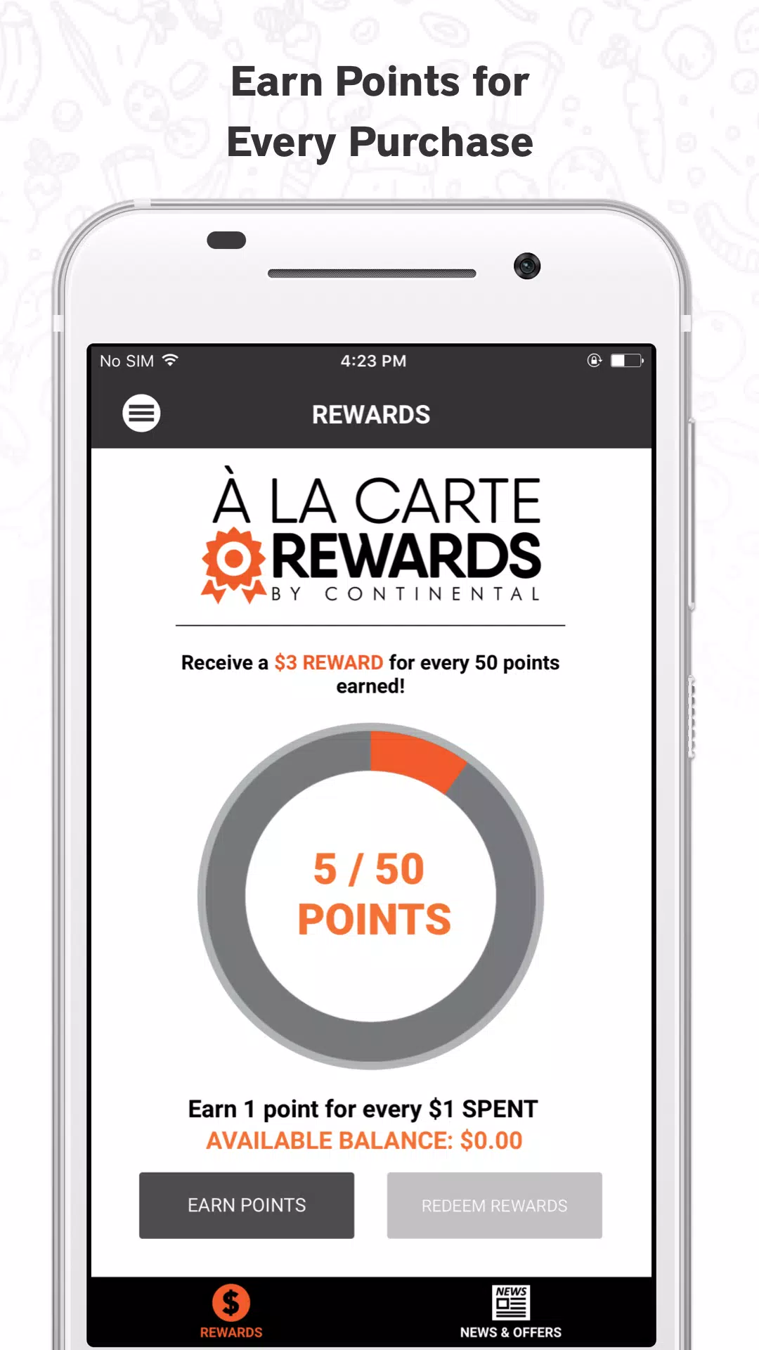 À La Carte Rewards Screenshot3
