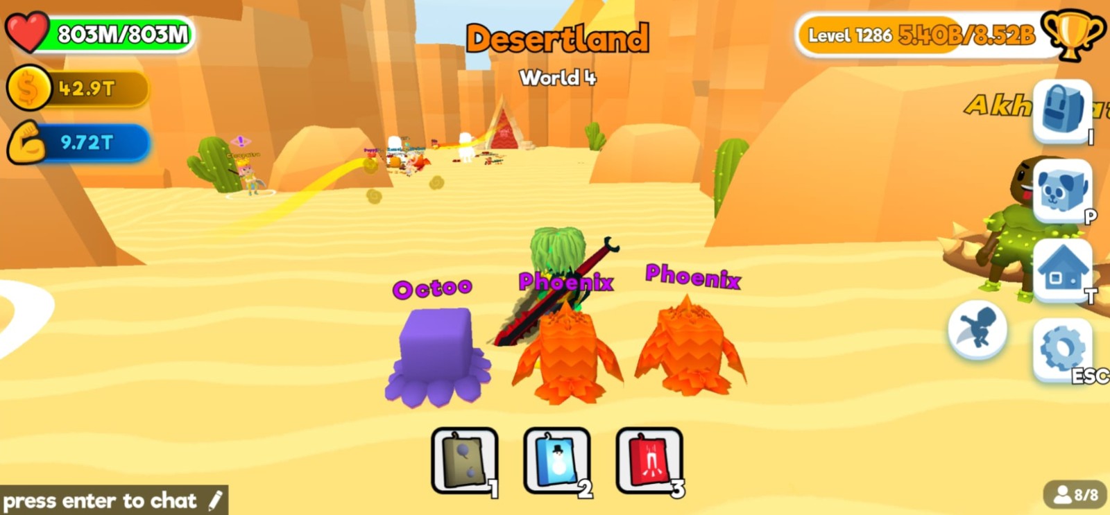 Sword Masters - 3D MMORPG Screenshot4