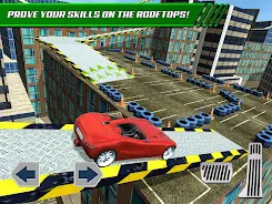 Roof Jumping Car Parking Games Screenshot2