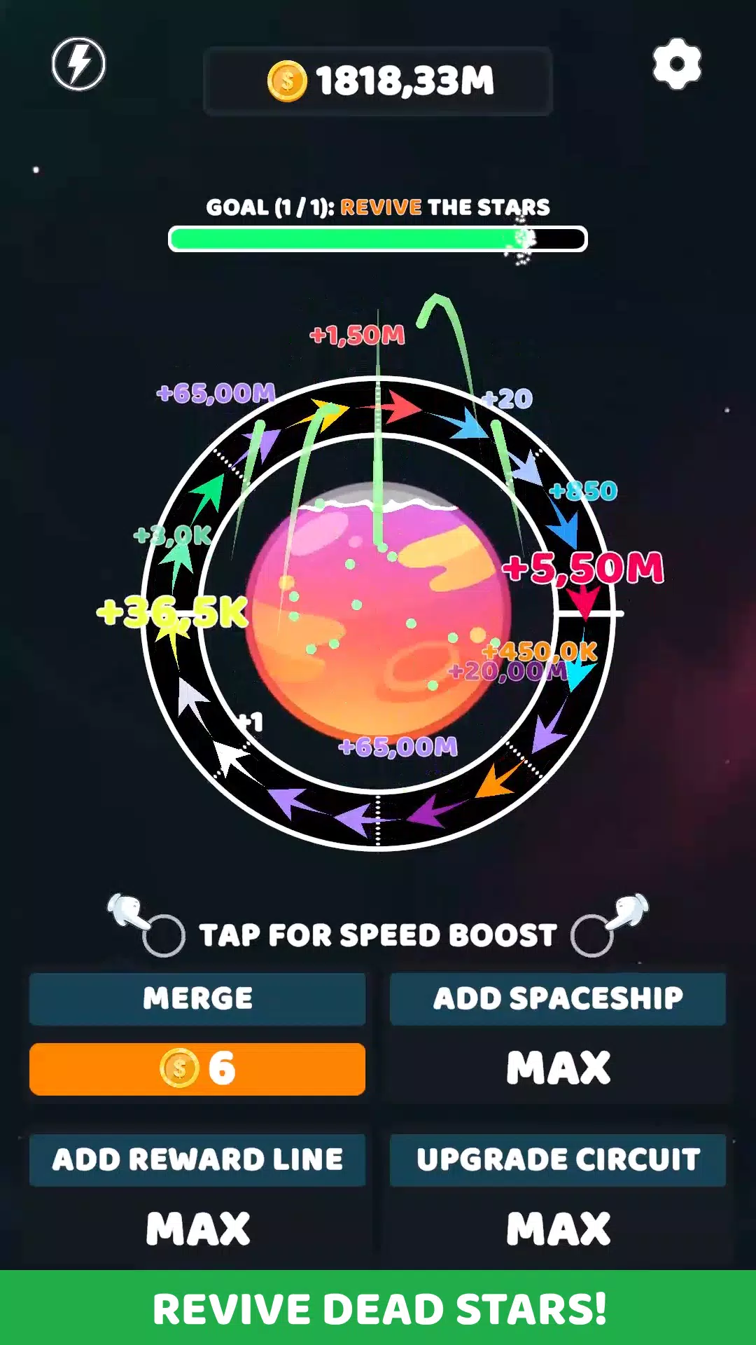 Galactic Merge Idle Screenshot2