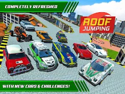 Roof Jumping Car Parking Games Screenshot6