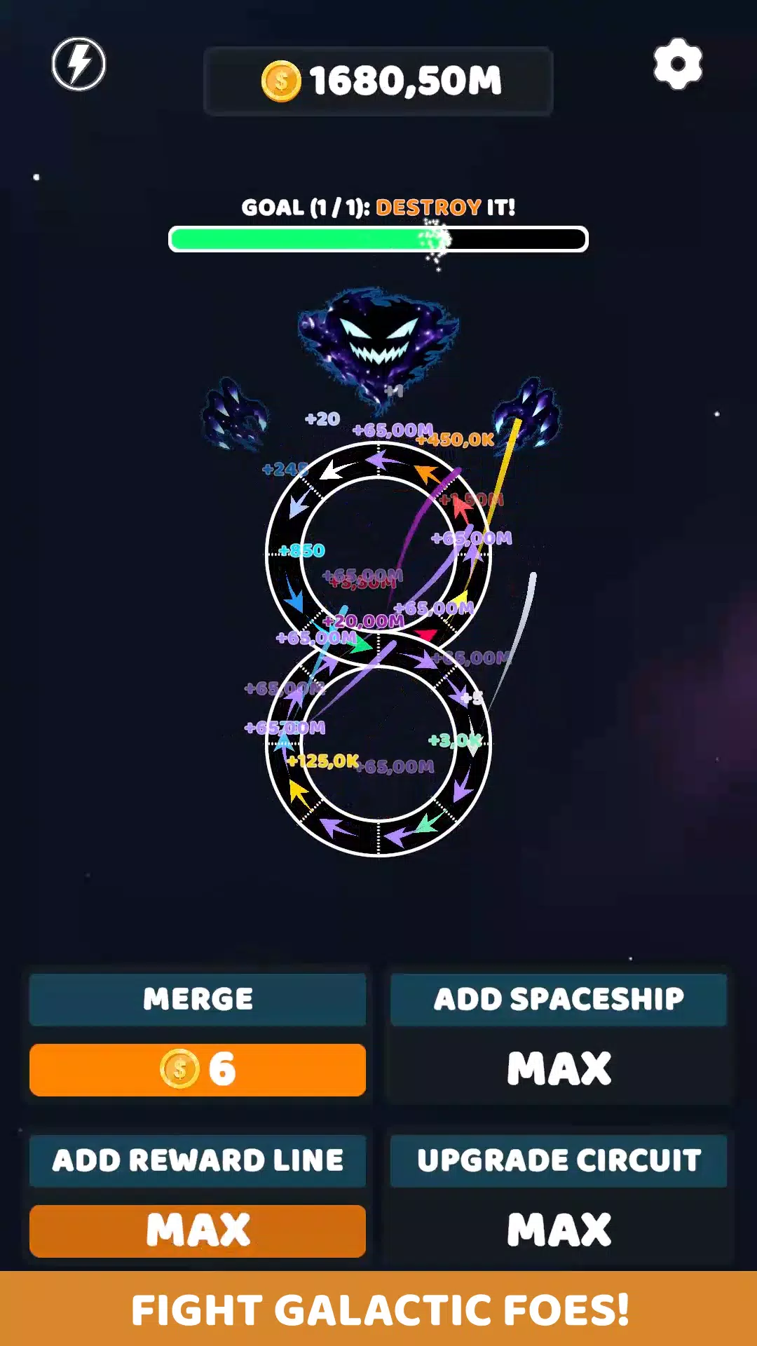 Galactic Merge Idle Screenshot4