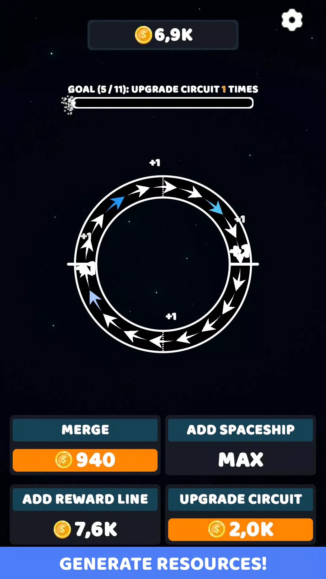 Galactic Merge Idle Screenshot1
