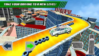 Roof Jumping Car Parking Games Screenshot4