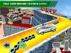 Roof Jumping Car Parking Games Screenshot15
