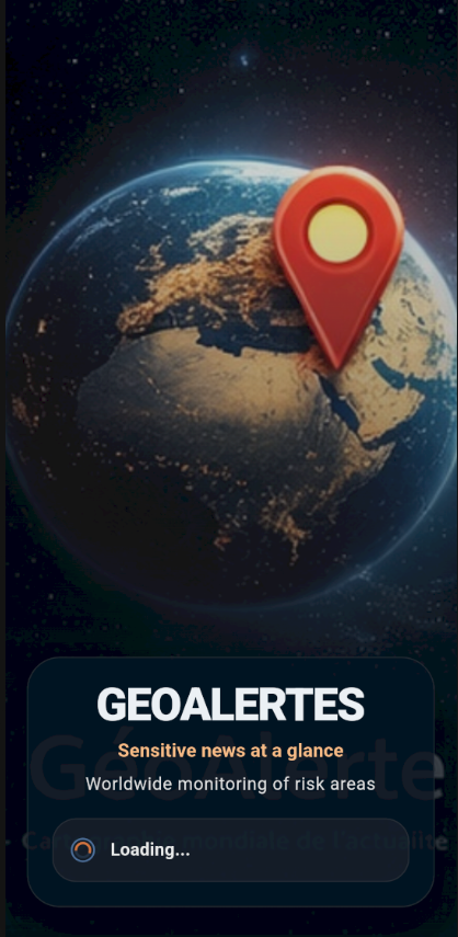 GEOALERTES Screenshot1
