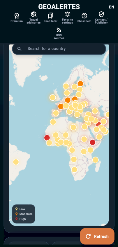 GEOALERTES Screenshot2