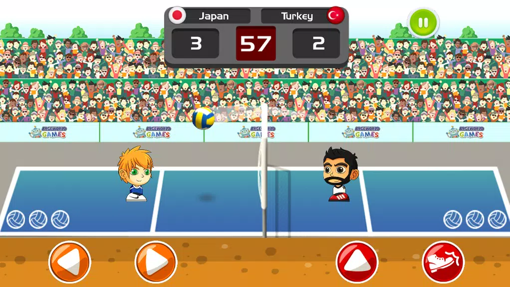Head Volleyball Tournament Screenshot1
